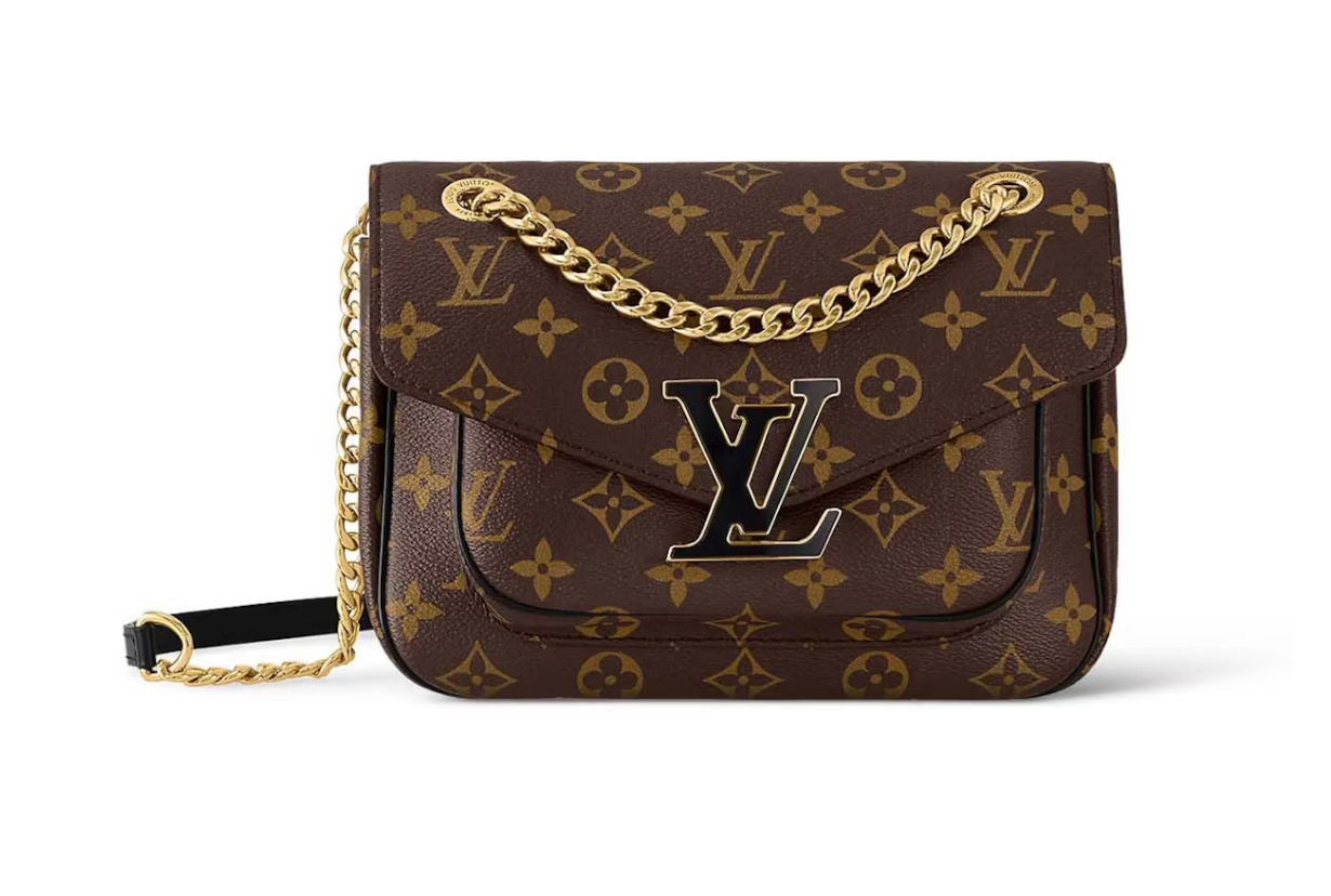 Sac à main Louis Vuitton Passy en cuir monogram pour femme – luxe et élégance, vue de face