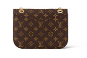 Sac à main Louis Vuitton Passy en cuir monogram pour femme – luxe et élégance, vue de dos