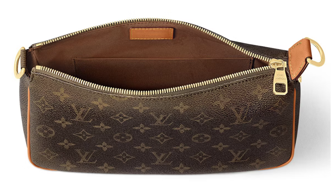 Louis Vuitton Pochette Accessories XL Monogram Dust intérieur zip cuir