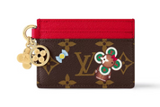 Louis Vuitton Porte-cartes LV Charms Monogramme/Candy Rouge