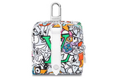 Louis Vuitton Porte-clés et breloque de sac LV Graffiti Monogram , vue de dos