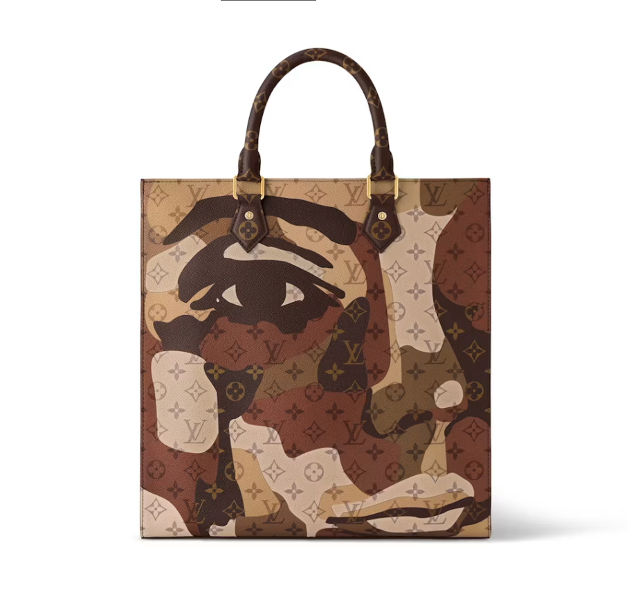 Louis Vuitton Sac Plat NV Brown en toile Monogram marron avec poignées en cuir, bandoulière amovible, fermeture zippée et intérieur spacieux.