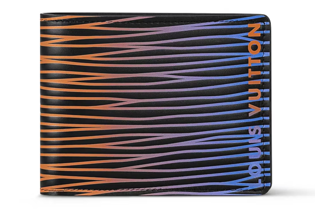 Louis Vuitton Slender Wallet Gradient Electric Sun dégradé couché de soleil
