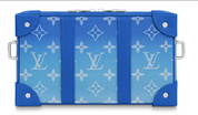 Louis Vuitton Soft Trunk Wallet (6 Card Slot) Clouds Monogram Blue intérieur
