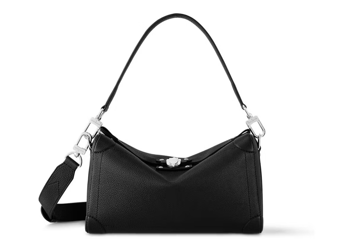 Louis Vuitton Soul Trunk East West Black Noir Argent Sac à main