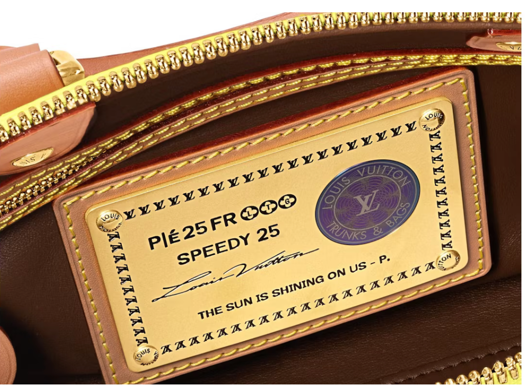 Louis Vuitton Speedy P9 Bandouliere 25 Lemonade Yellow étiquette or