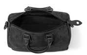 Louis Vuitton Speedy P9 Bandouliere 30 Ultra Black intérieur zip noir