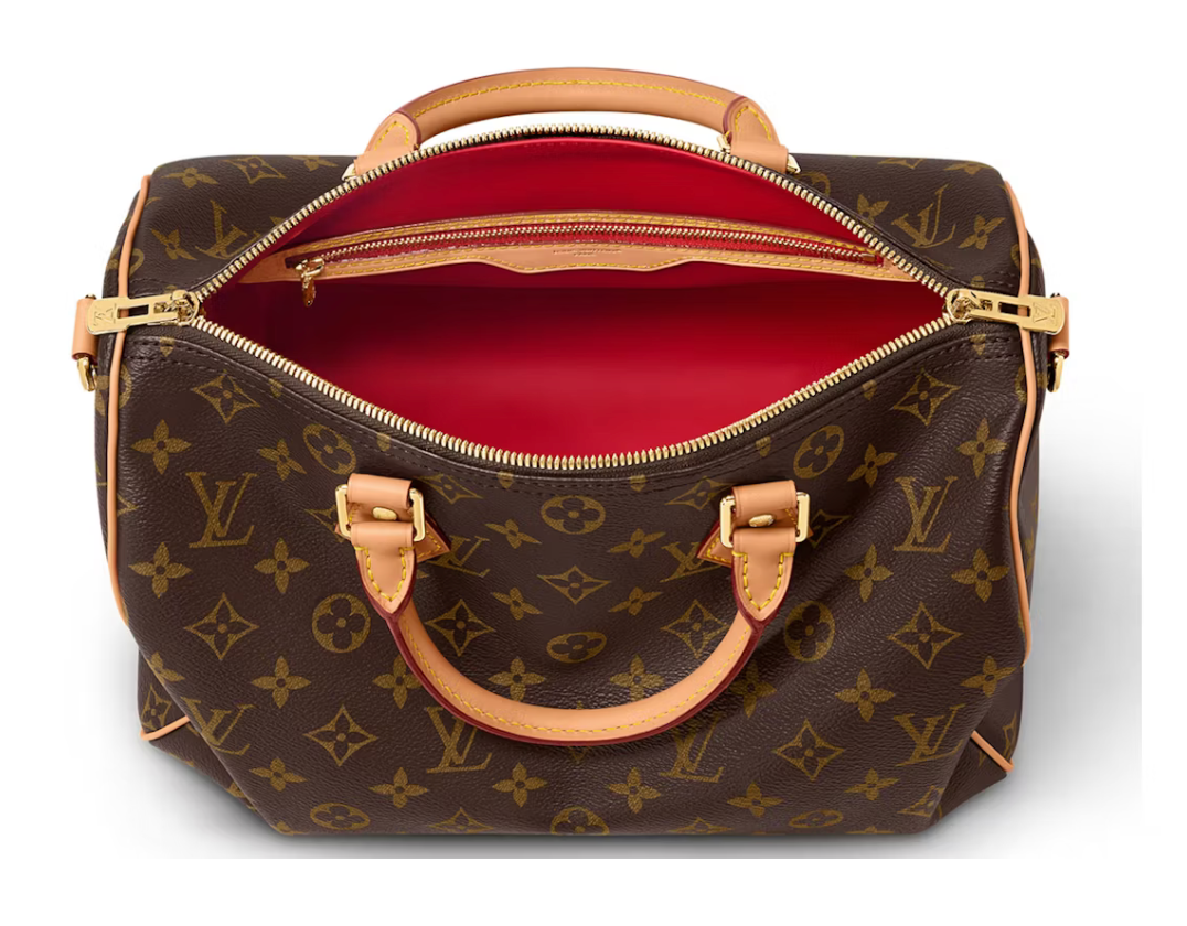 Louis Vuitton Speedy Soft 30 Crafty intérieur rouge 