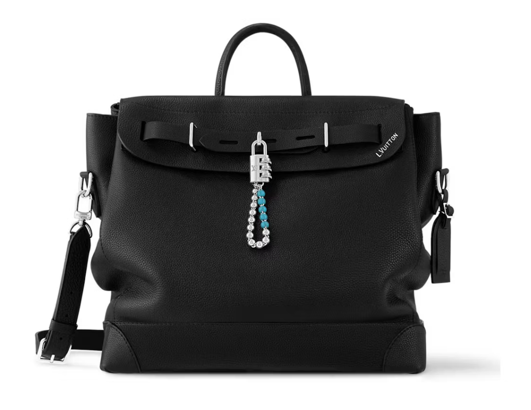 Louis Vuitton Steamer 40 Blac argent noir perle cadenas