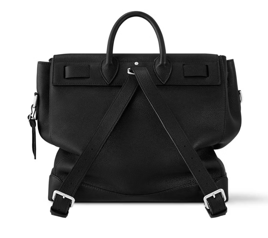 Louis Vuitton Steamer 40 Black arrière argent dos noir 