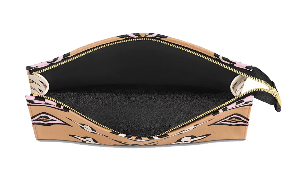 Louis Vuitton Trousse de toilette Arizona/Beige intérieur zip dorée 