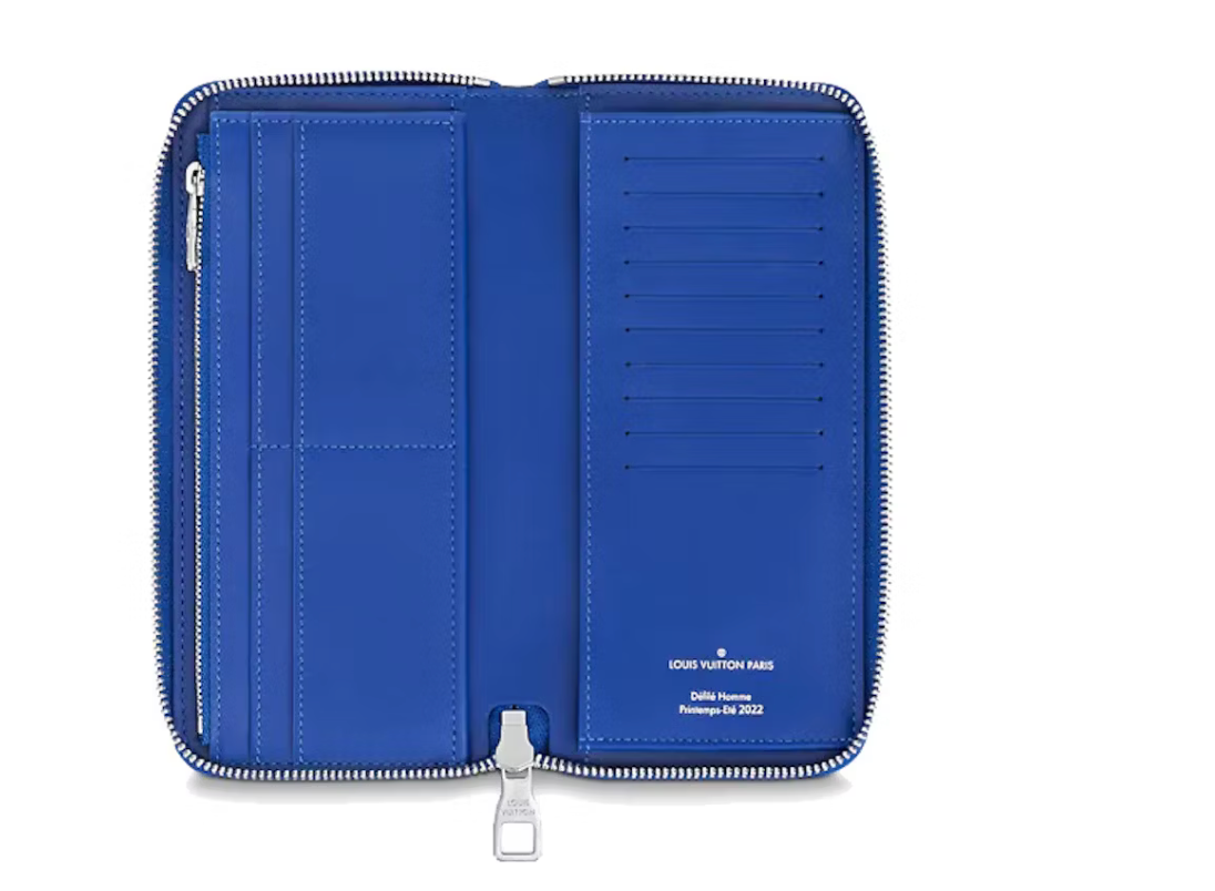 Louis Vuitton Zipper Wallet Vertical
Taurillon Illusion Blue/Pink