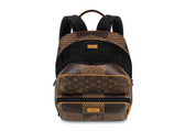 Sac à dos Louis Vuitton x Nigo Campus en toile monogram – édition limitée de luxe, vue de l'intérieur