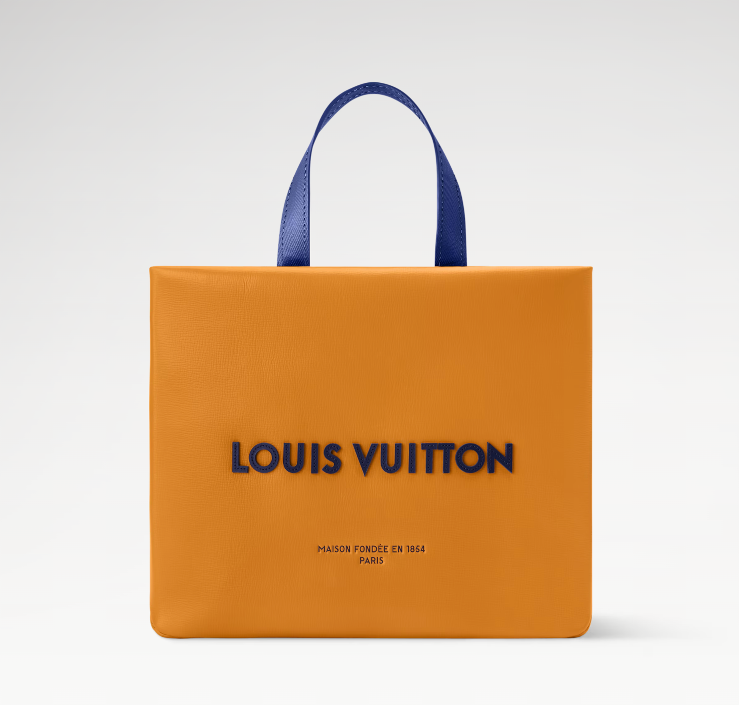 Louis Vuitton x Nigo Mini Shopper Tote Saffron Yellow, mini sac cabas Louis Vuitton jaune safran issu de la collaboration avec Nigo.