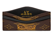 Louis Vuitton x Nigo Porte-cartes double Monogram Stripes Marron