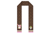Louis Vuitton x Takashi Murakami Bandeau Superflat Character Marron , multicolors 