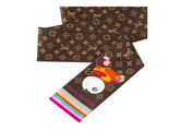 Louis Vuitton x Takashi Murakami Bandeau Superflat Character Marron , multicolors