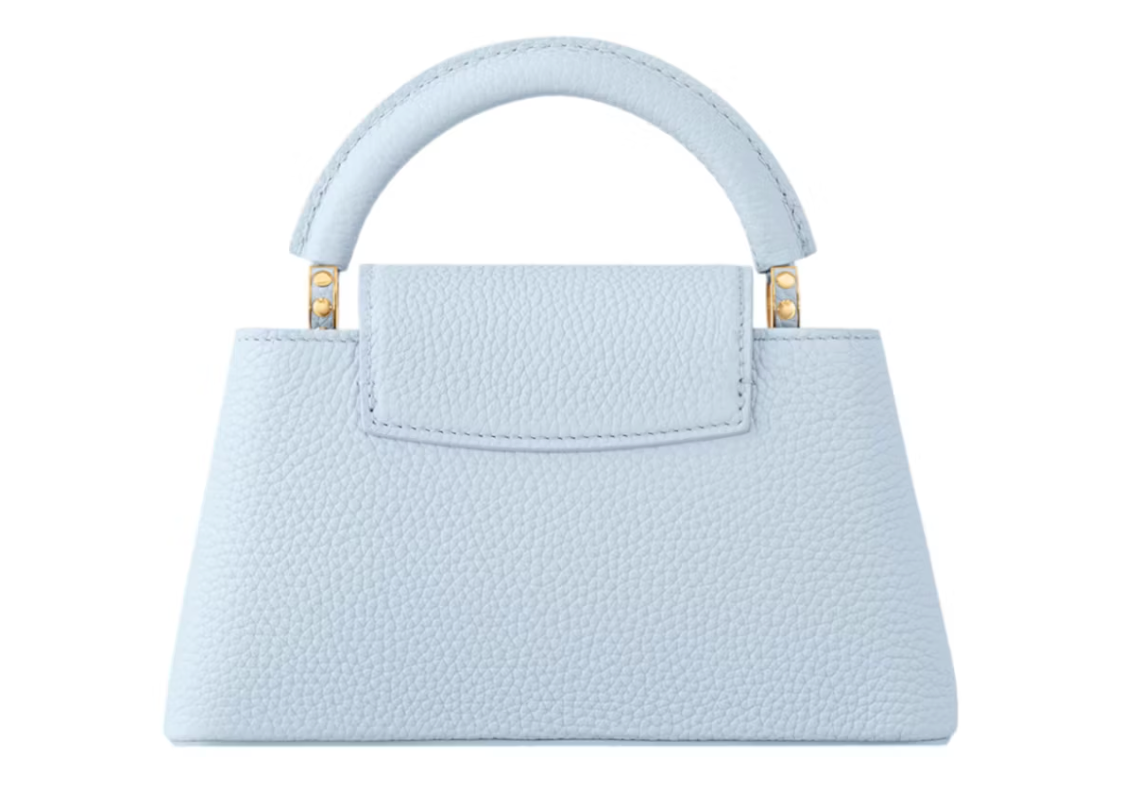 Louis Vuitton x Takashi Murakami Capucines East-West Mini Olympe Bleu