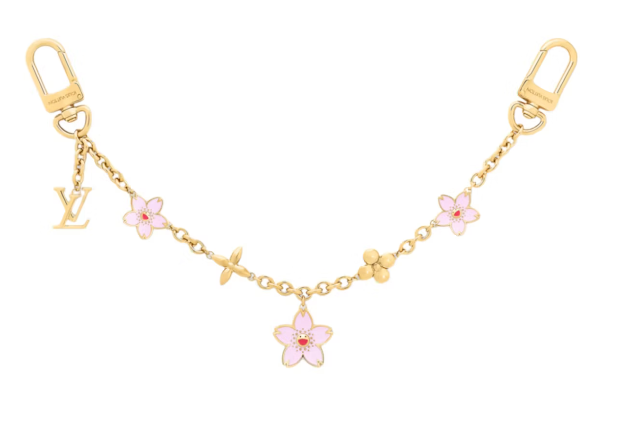 Louis Vuitton x Takashi Murakami Cherry Blossom Bag Chain
