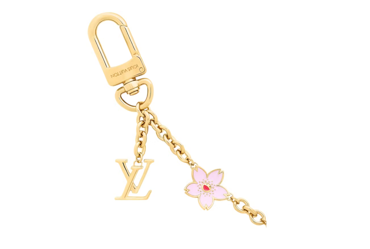 Louis Vuitton x Takashi Murakami Cherry Blossom Bag Chain