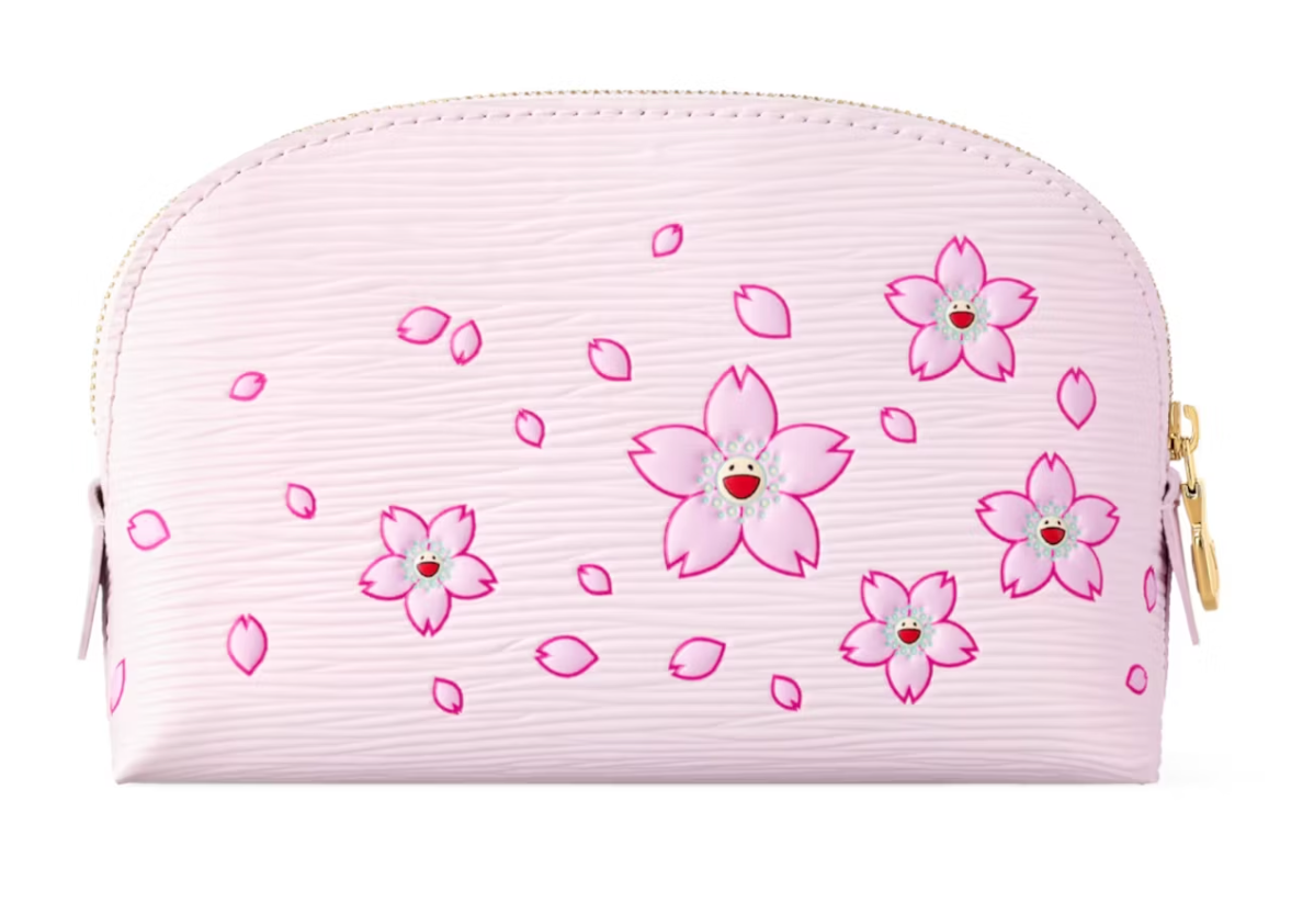 Louis Vuitton x Takashi Murakami Cherry Blossom Cosmetic Pouch