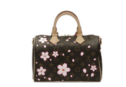 Louis Vuitton x Takashi Murakami Cherry Blossom Speedy Bandouliere 25