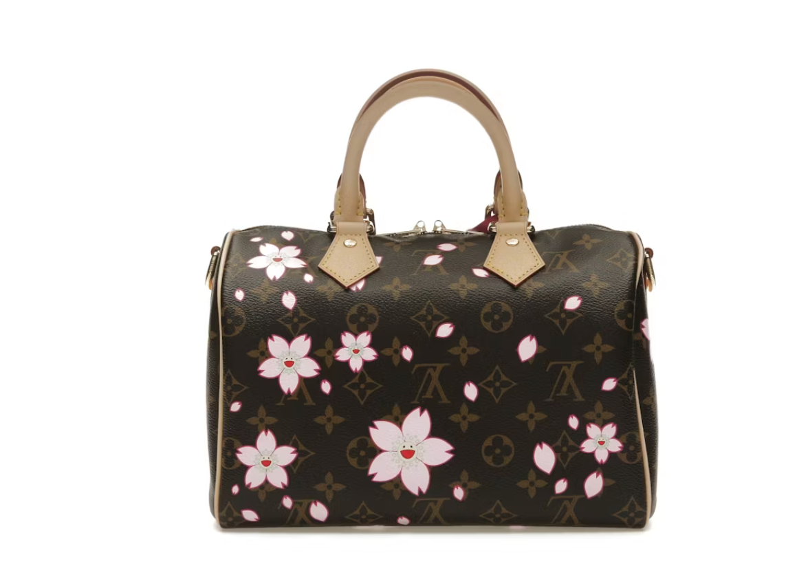 Louis Vuitton x Takashi Murakami Cherry Blossom Speedy Bandouliere 25