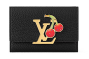 Louis Vuitton x Takashi Murakami Cherry Capucines Compact Wallet