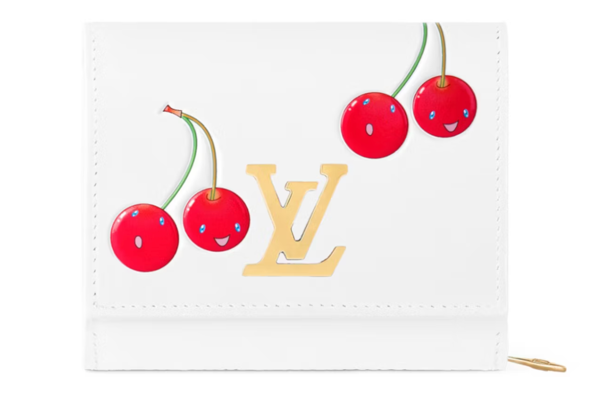 Louis Vuitton x Takashi Murakami Cherry Capucines Tiny Wallet