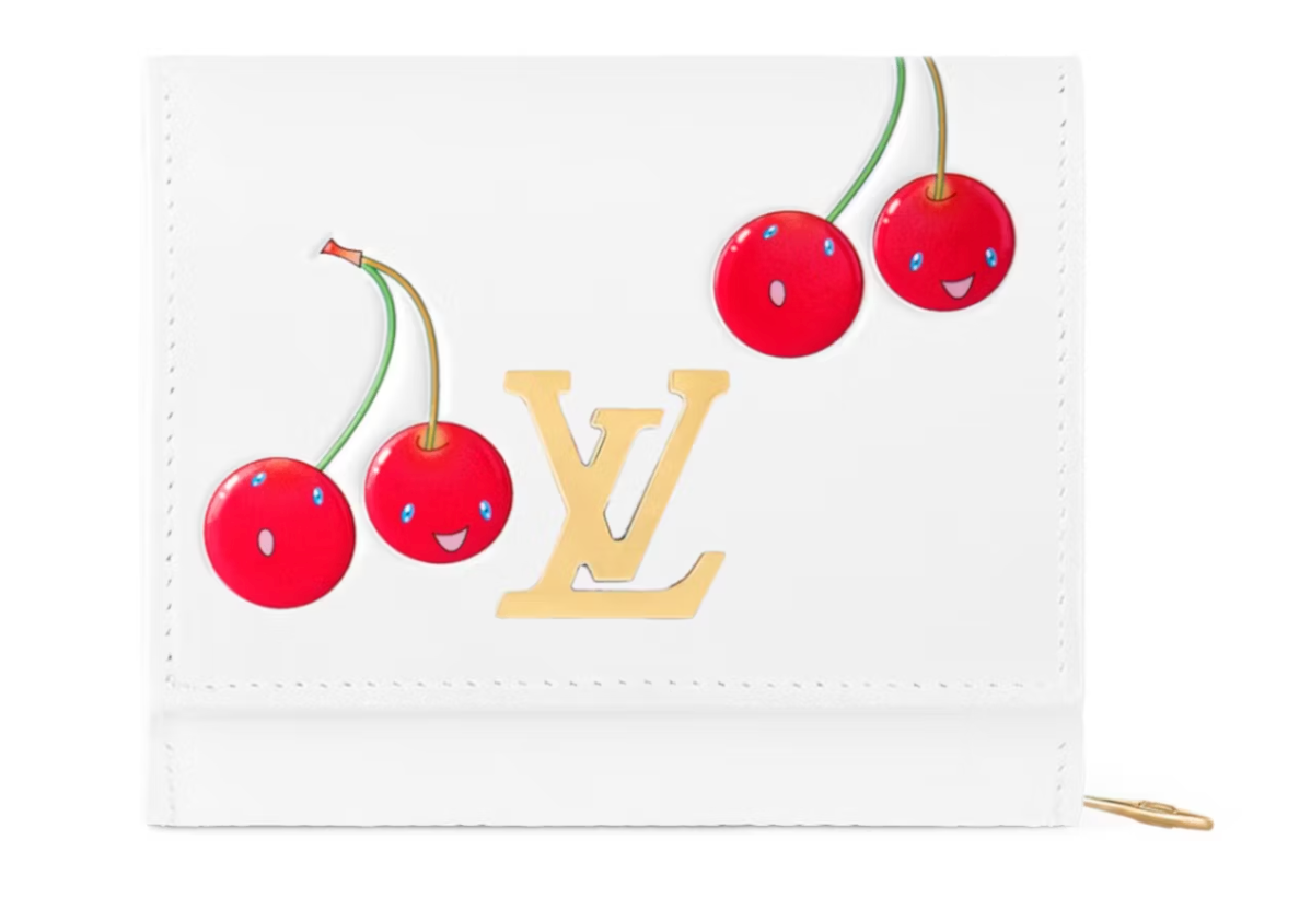 Louis Vuitton x Takashi Murakami Cherry Capucines Tiny Wallet