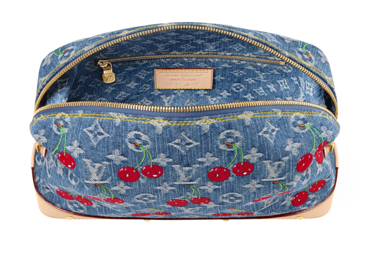 Louis Vuitton x Takashi Murakami Cherry Cosmetic Pouch