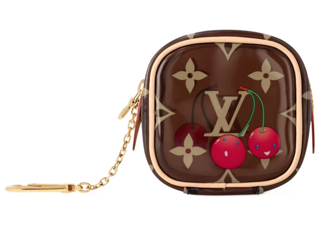 Louis Vuitton x Takashi Murakami Cherry Cube Coin Purse