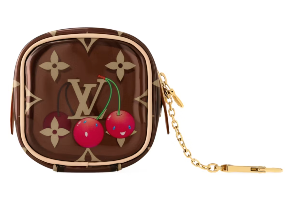 Louis Vuitton x Takashi Murakami Cherry Cube Coin Purse 