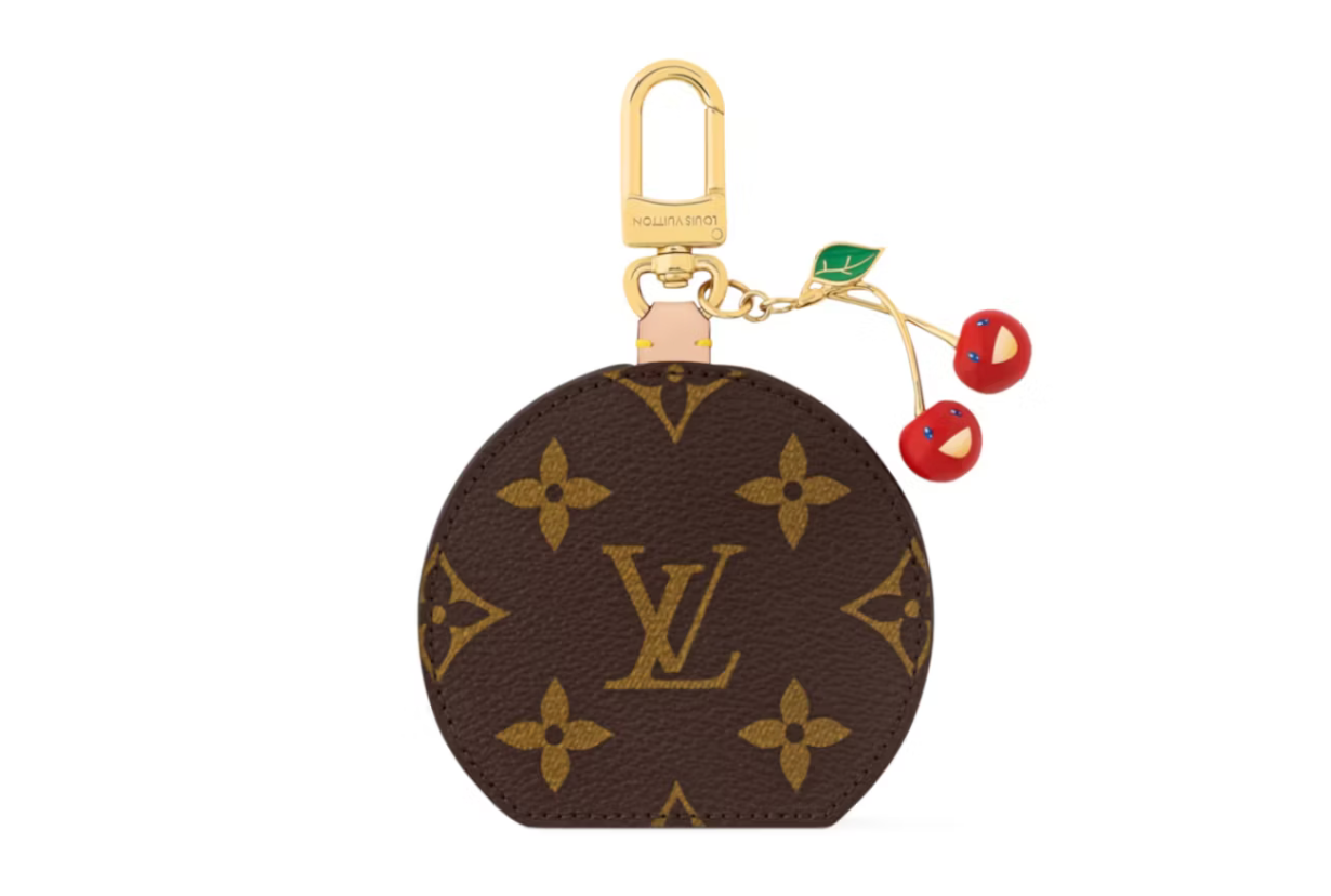 Louis Vuitton x Takashi Murakami Cherry LV Mini Mirror Bag Charm
