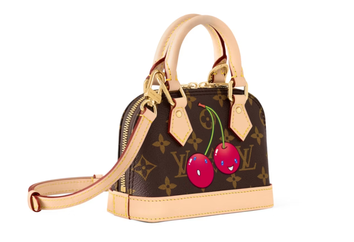 Louis Vuitton x Takashi Murakami Cherry Nano Alma
