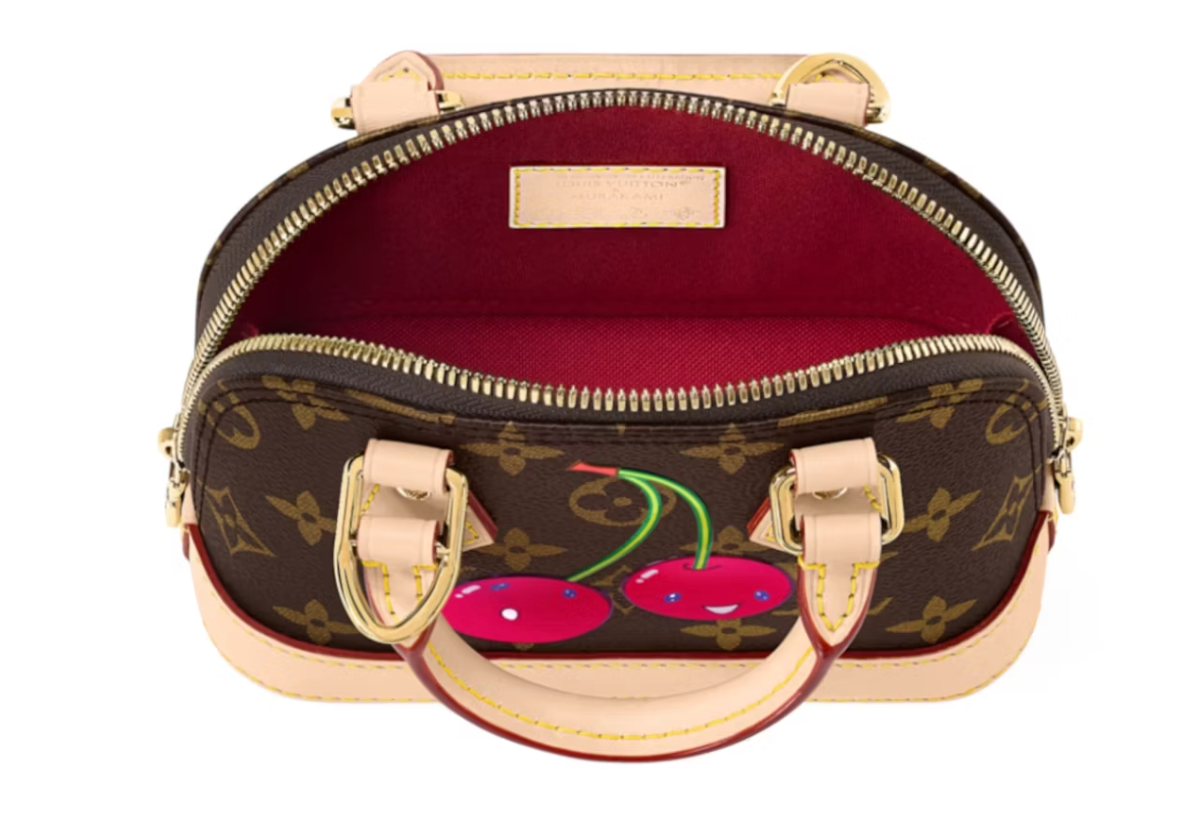 Louis Vuitton x Takashi Murakami Cherry Nano Alma