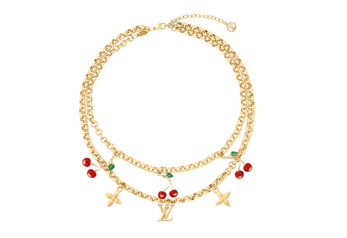 Louis Vuitton x Takashi Murakami Cherry Necklace