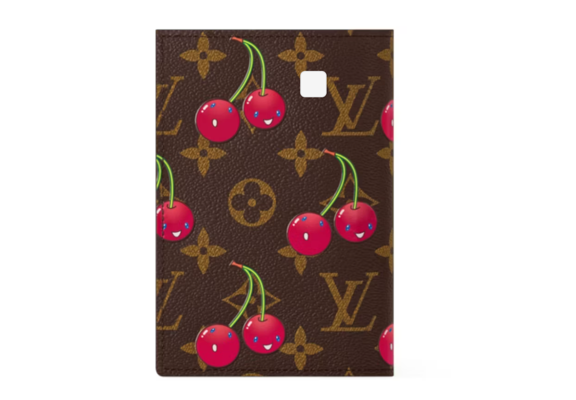 Louis Vuitton x Takashi Murakami Cherry Passport Cover
