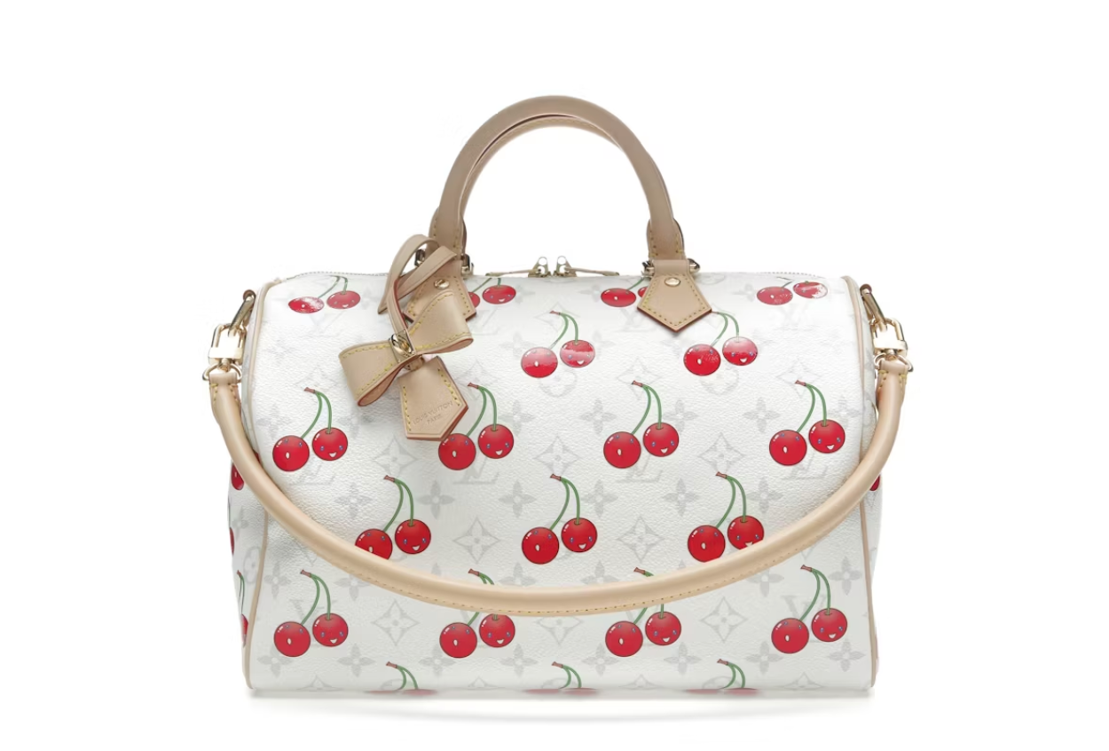 Louis Vuitton x Takashi Murakami Cherry Speedy Soft Bandouliere