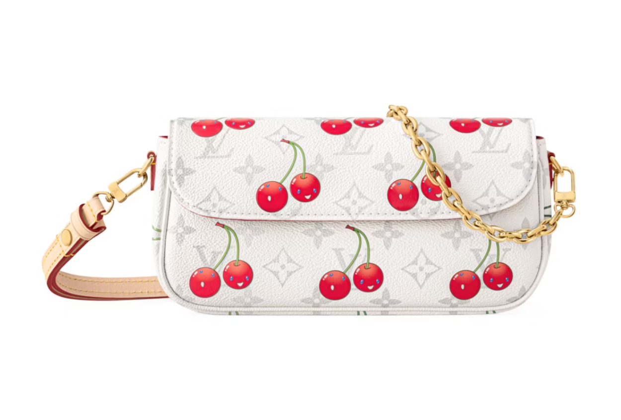 Louis Vuitton x Takashi Murakami Cherry Wallet On Chain Ivy