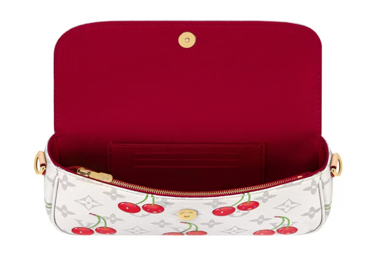 Louis Vuitton x Takashi Murakami Cherry Wallet On Chain Ivy