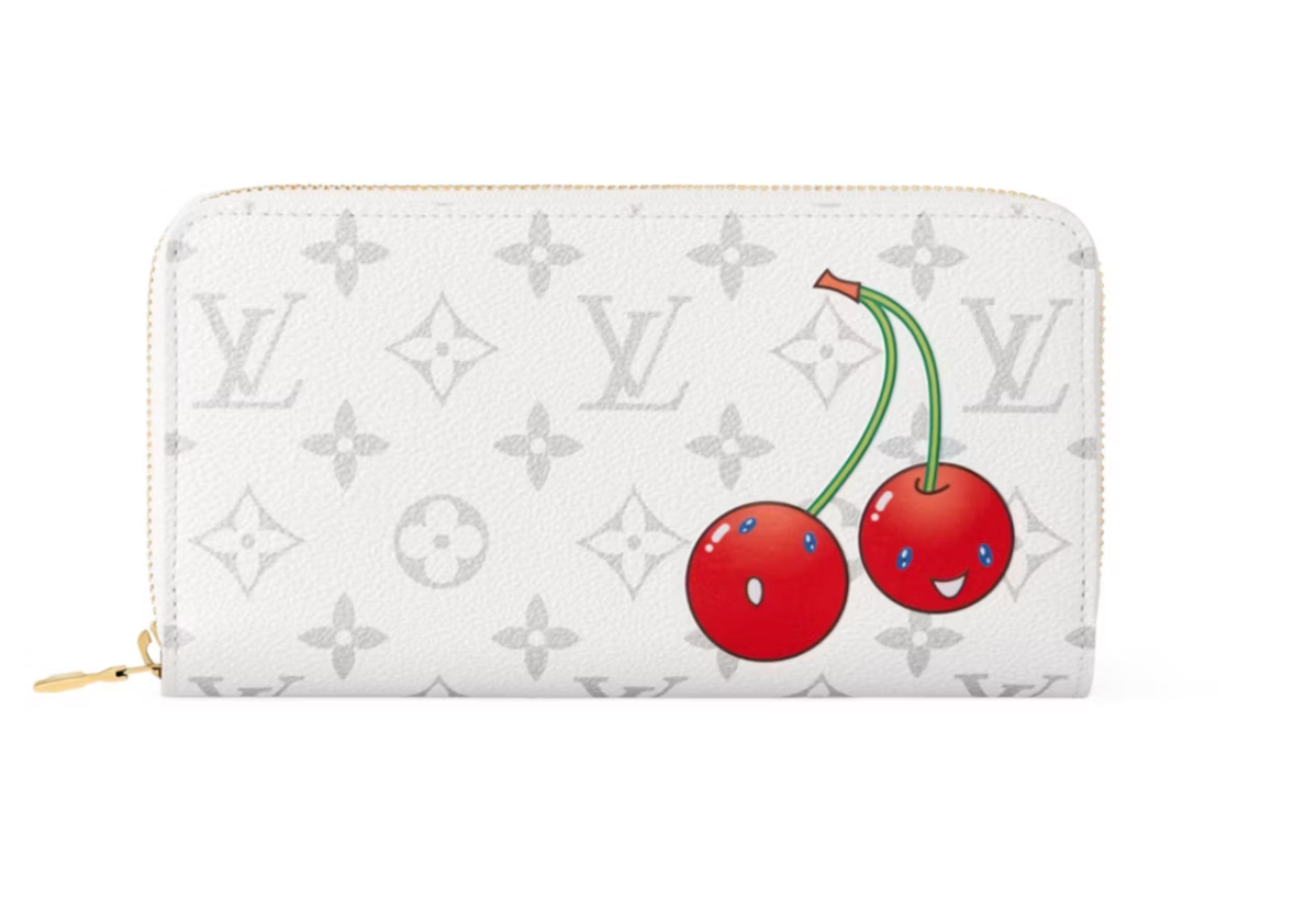 Louis Vuitton x Takashi Murakami Cherry Zippy Wallet