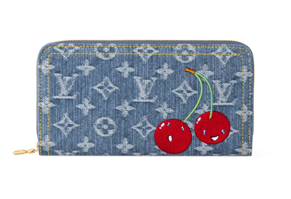 Louis Vuitton x Takashi Murakami Cherry Zippy Wallet