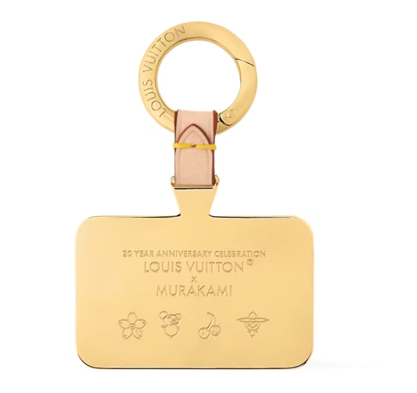 Louis Vuitton x Takashi Murakami Denim Cherry Phone Holder