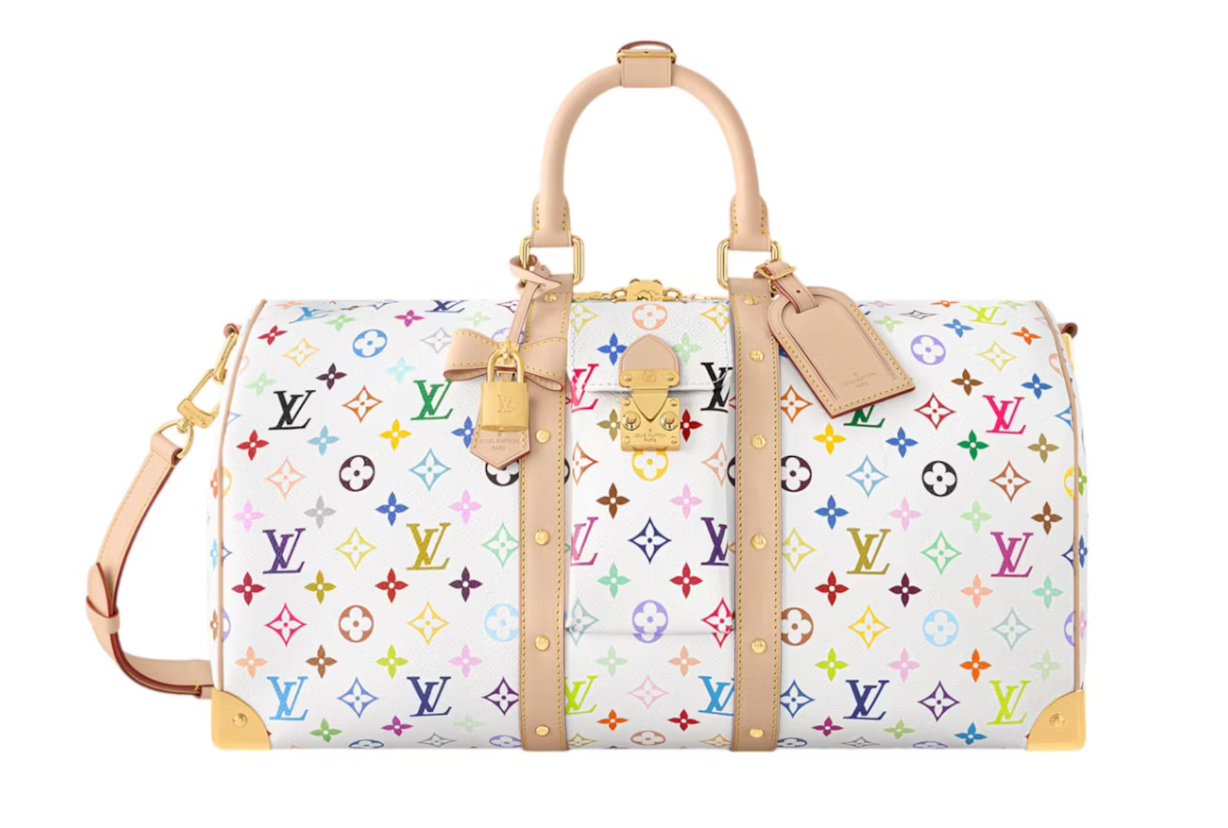 Louis Vuitton x Takashi Murakami Keepall Bandouliere