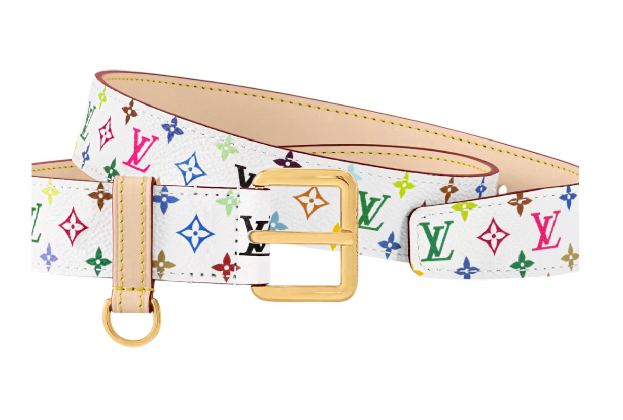 Louis Vuitton x Takashi Murakami LV D-Ring 30mm Belt