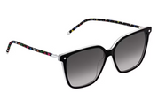 Louis Vuitton x Takashi Murakami LV First Monogram Multicolor Lunettes de soleil carrées Noir