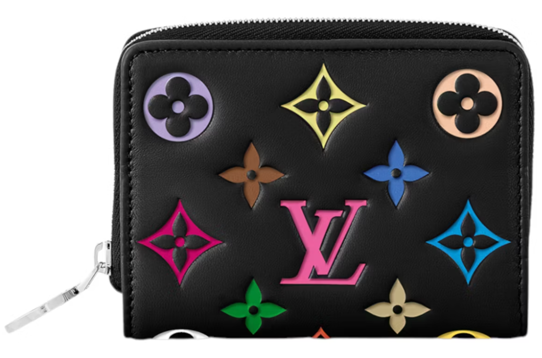 Louis Vuitton x Takashi Murakami Lou Wallet Noir Multicolore noir multicolore lv zip argent