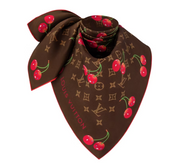 Louis Vuitton x Takashi Murakami Monogram Cherry Square 90