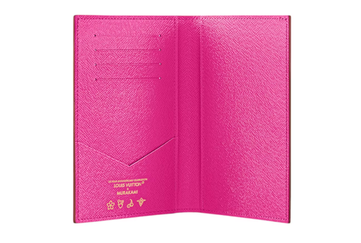 Louis Vuitton x Takashi Murakami Passport Cover